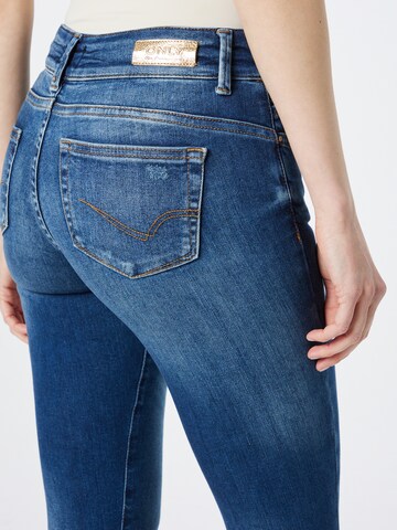 Skinny Jean 'Luci' ONLY en bleu