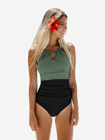 Cupshe Bralette Swimsuit in Green