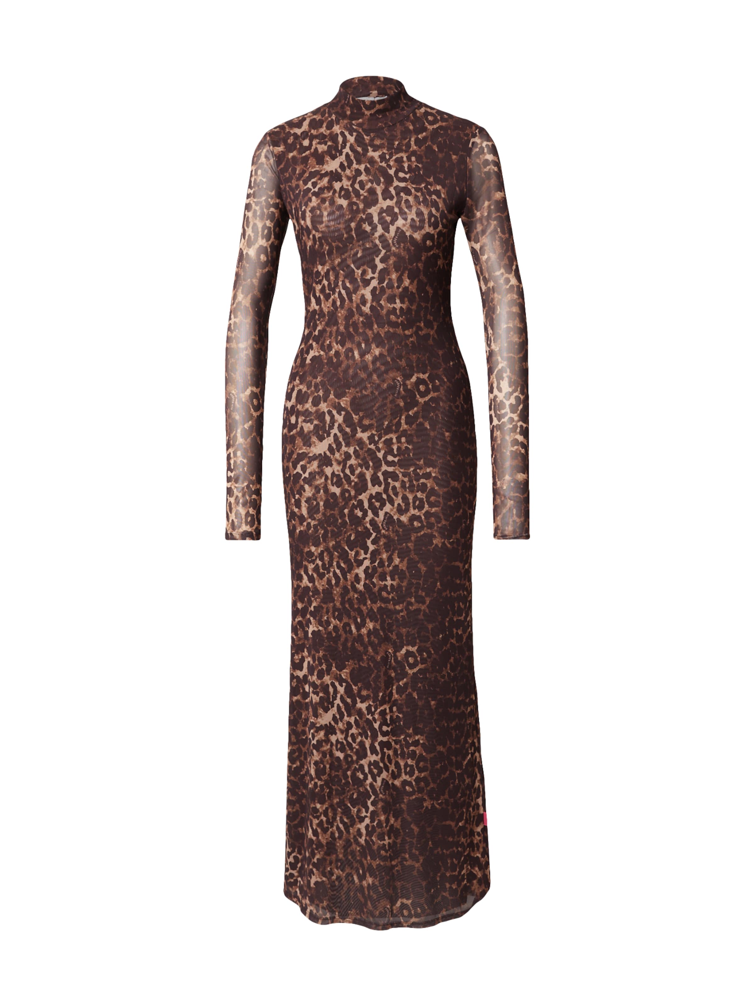 Harper & Yve Šaty - Hnedá: predná strana