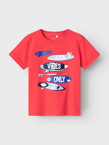 NAME IT Shirts 'VUX' i rød