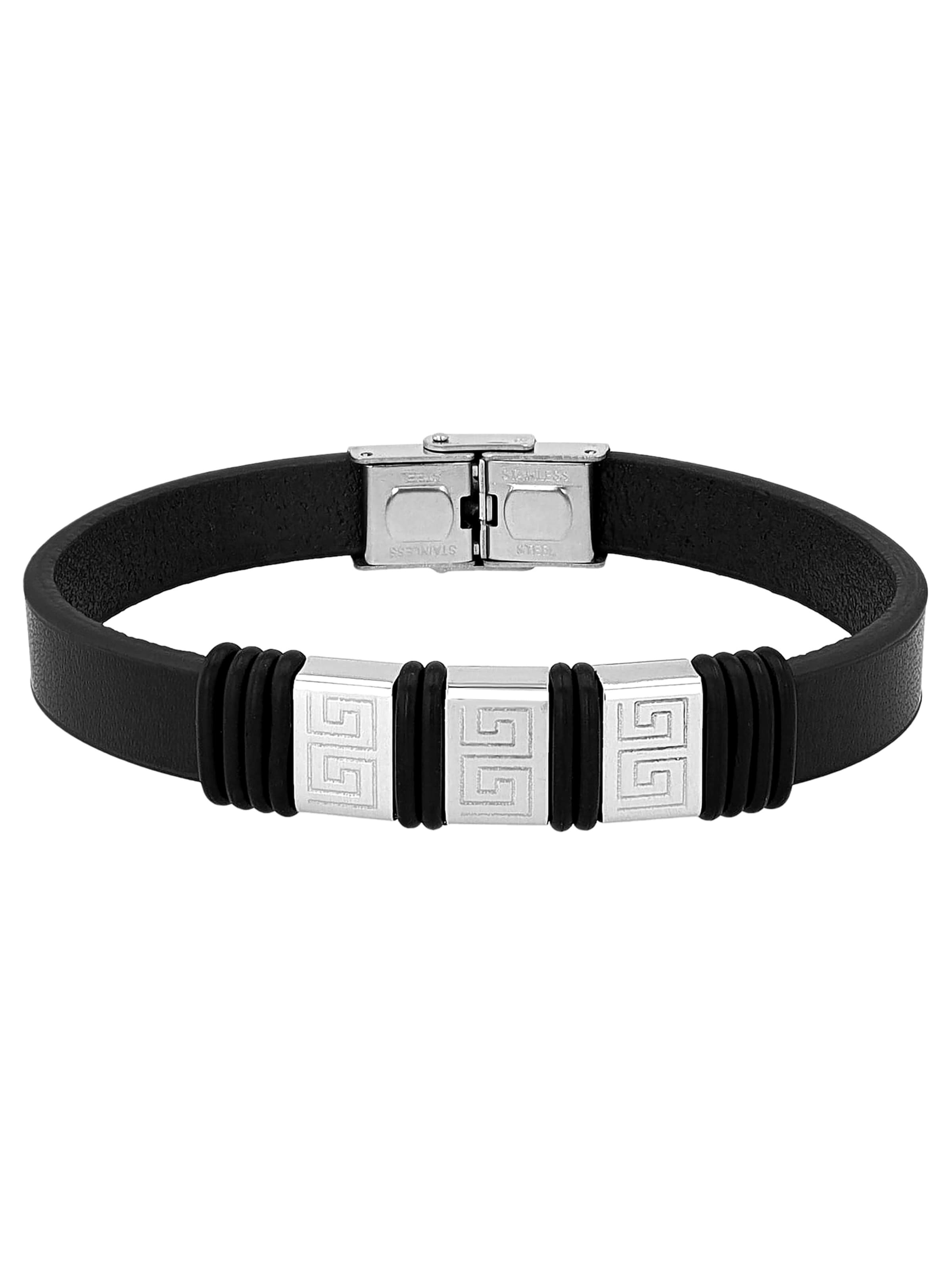 Akzent Bracelet 'Nadim, langlebig' in Black: front