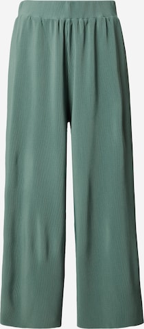 s.Oliver Wide leg Trousers in Green: front