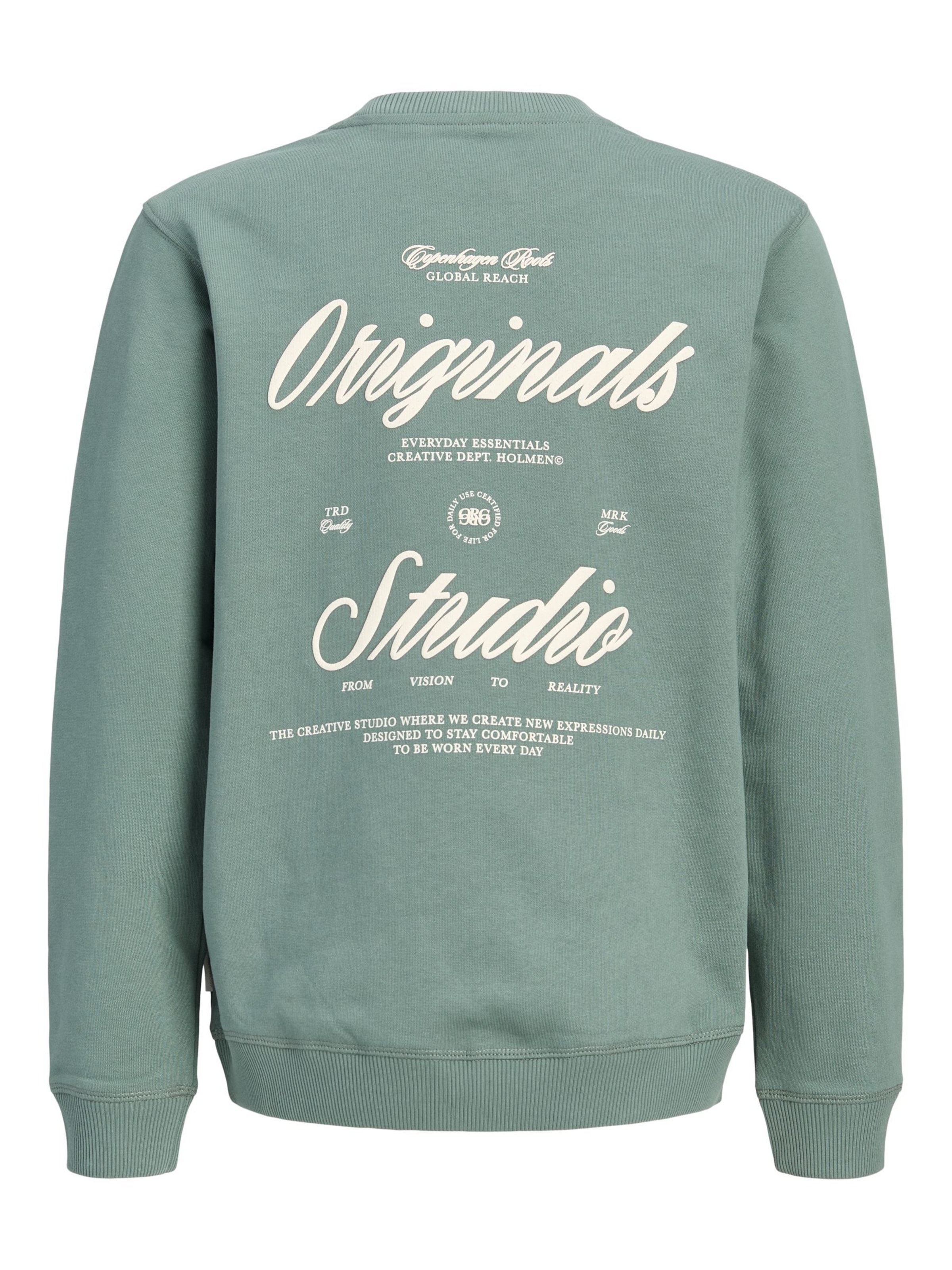 Sweat Jack & Jones Junior en vert