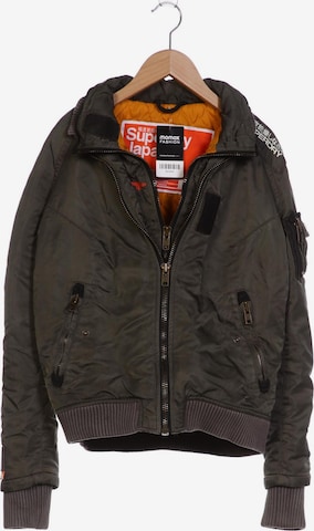 Superdry Jacke M in Grün: predná strana