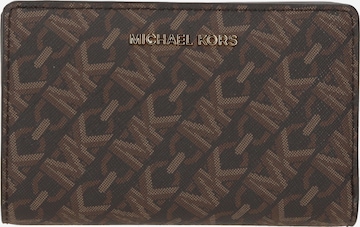 MICHAEL Michael Kors Portemonnee 'EMPIRE' in Bruin: voorkant