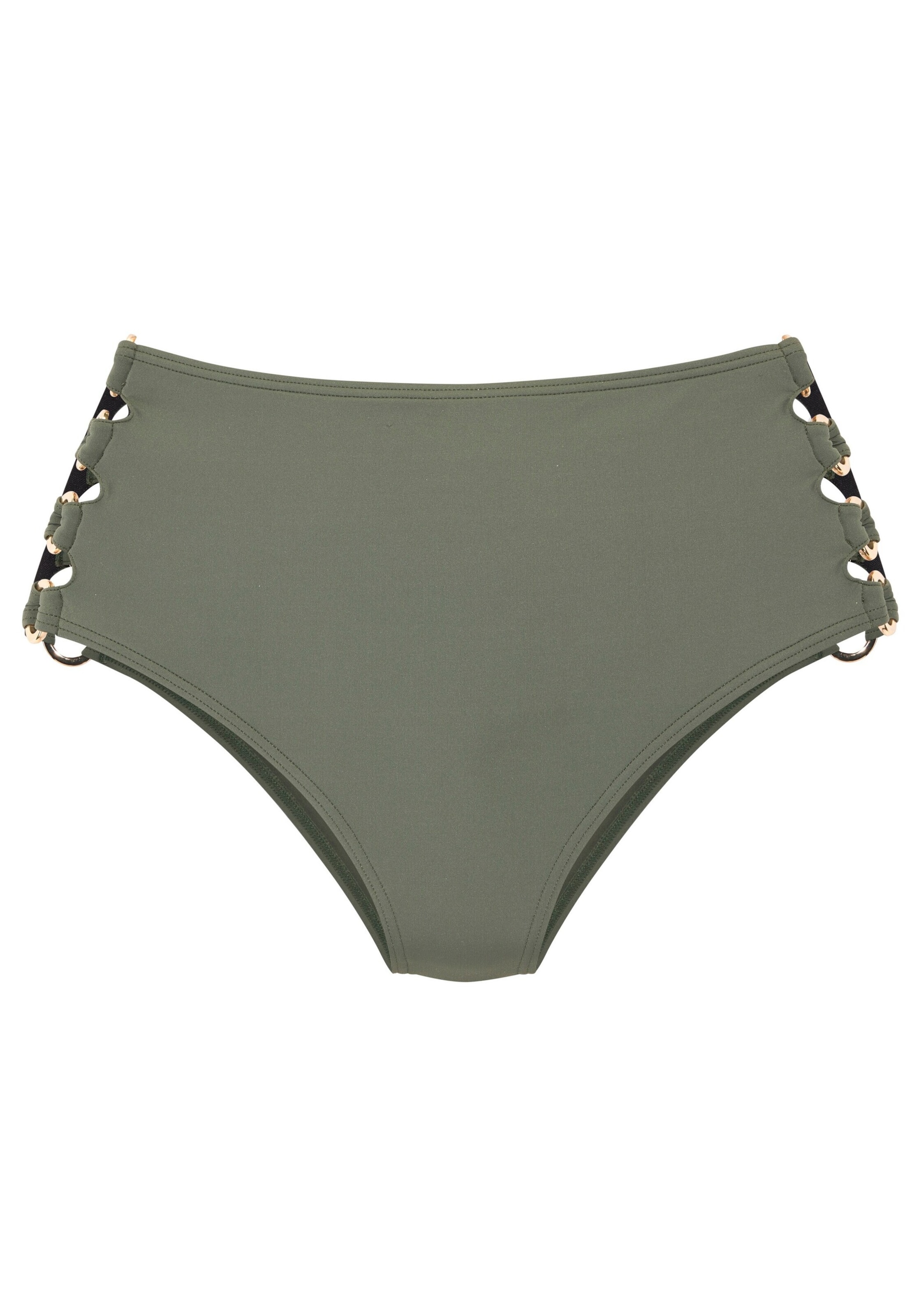 Pantaloncini per bikini 'Italy' di LASCANA in verde: frontale