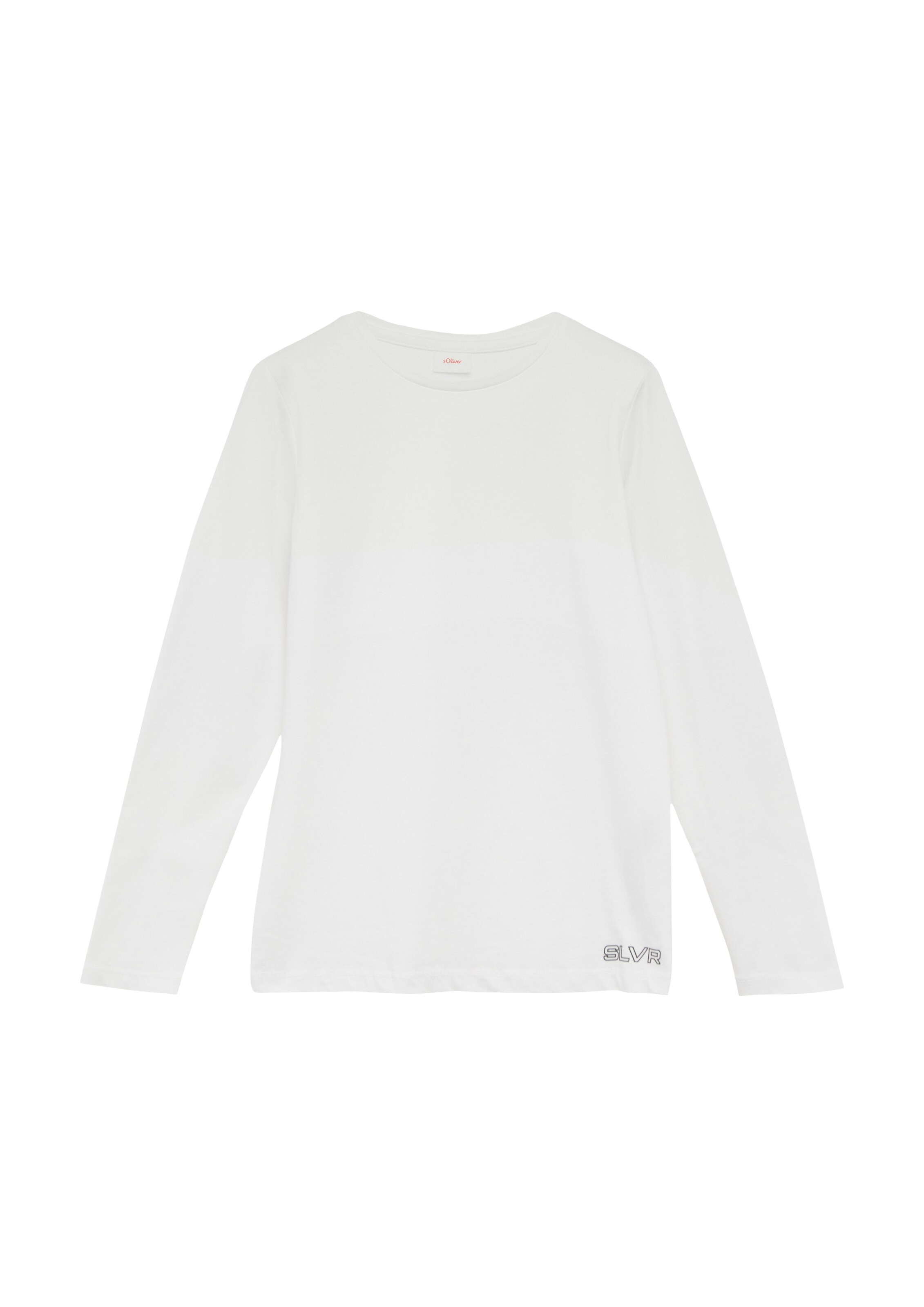 s.Oliver Shirt in de kleur Zwart / Offwhite, Productweergave