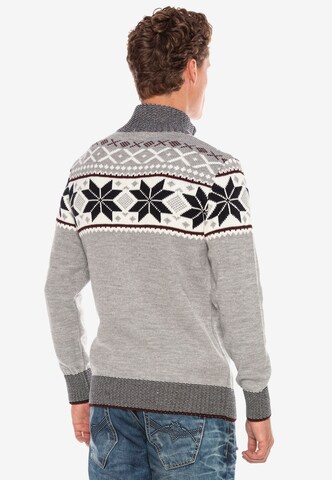 CIPO & BAXX Sweater in Grey