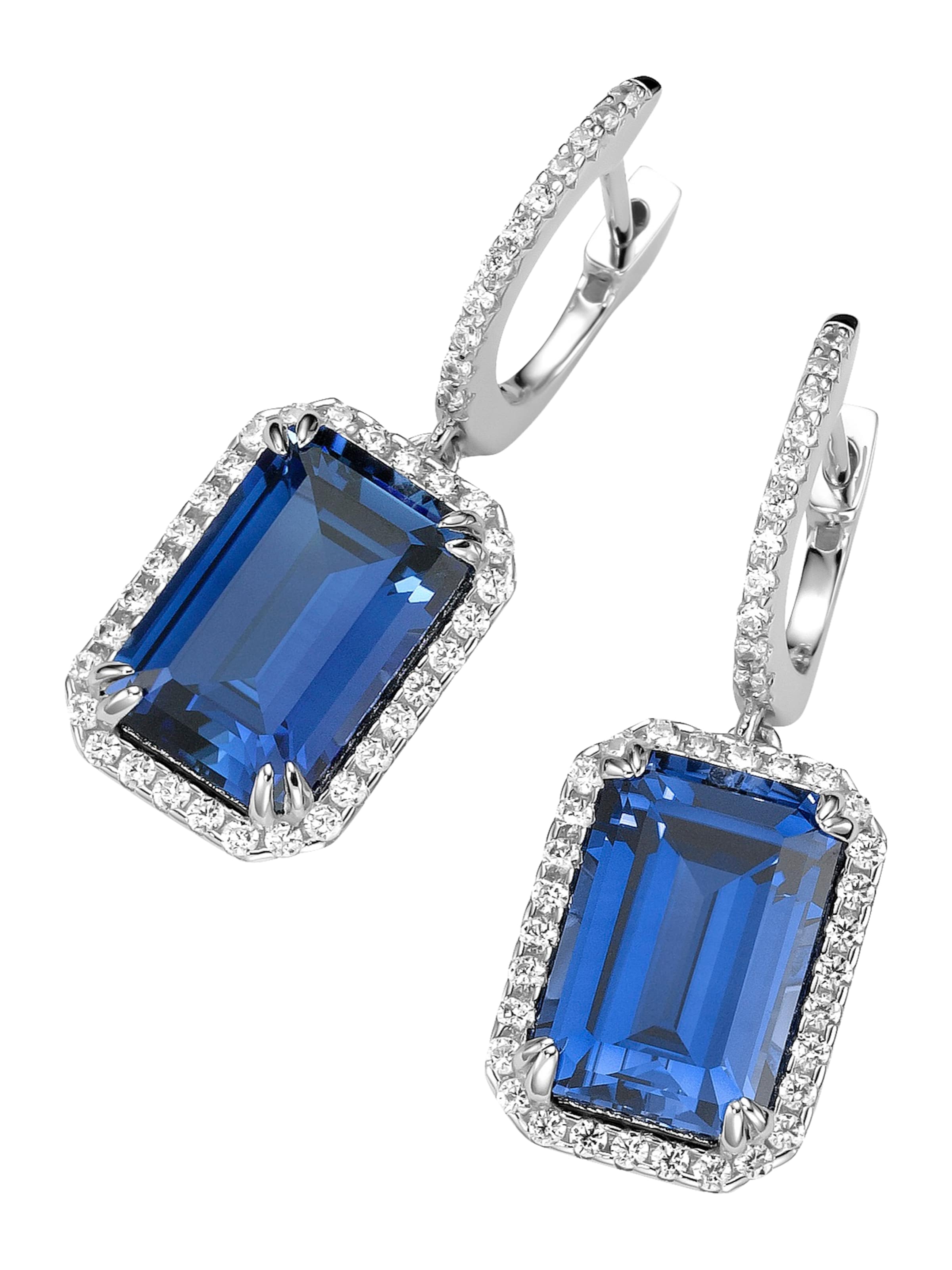 Giorgio Martello Milano - Brincos em azul: frente