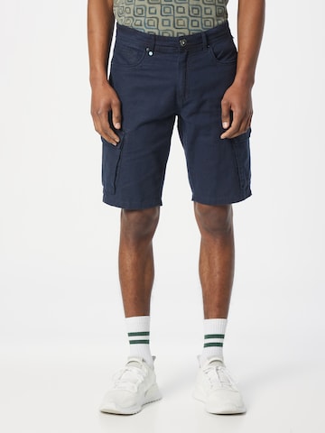 Regular Pantalon cargo No Excess en bleu : devant