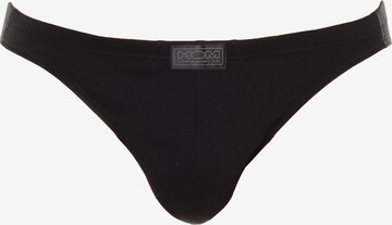 Slip di HOM in nero: frontale