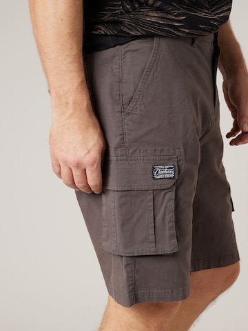 Loosefit Pantalon cargo 'Slog' Deeluxe en marron