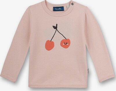 Sanetta Kidswear Sweatshirt in hellpink / rot / schwarz, Produktansicht