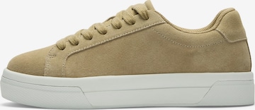 SELECTED Sneakers laag 'SLFEVA' in Beige: voorkant