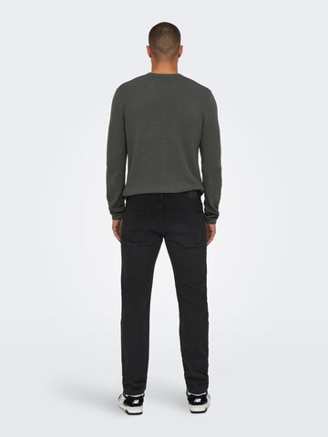 Only & Sons - regular Vaquero 'ONSWeft' en negro