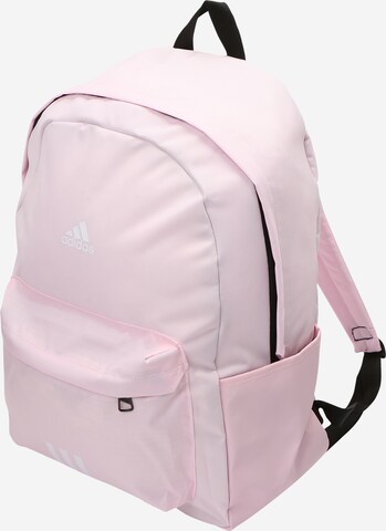 ADIDAS SPORTSWEAR Sports Backpack 'Classic Badge of Sport 3-Stripes' in Pink: front