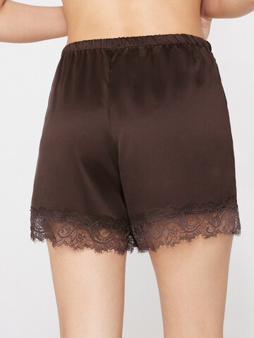 Tezenis Regular Pajama Pants in Brown