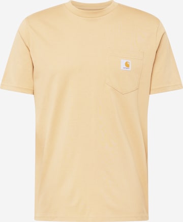 T-Shirt Carhartt WIP en marron : devant
