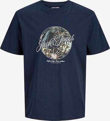 JACK & JONES Paita 'JJHONOLULU' värissä sininen: etupuoli