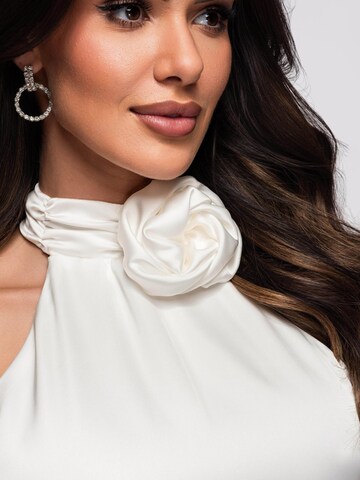 Rochie de seară de la Ombre pe alb