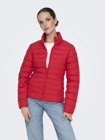 ONLY Winter Jacket 'ONLTahoe' in Red: front