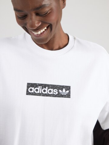balta ADIDAS ORIGINALS Marškinėliai