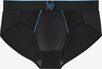 Sous-vêtements de sport ' Sports Lab Mini Briefs ' HOM en noir : devant