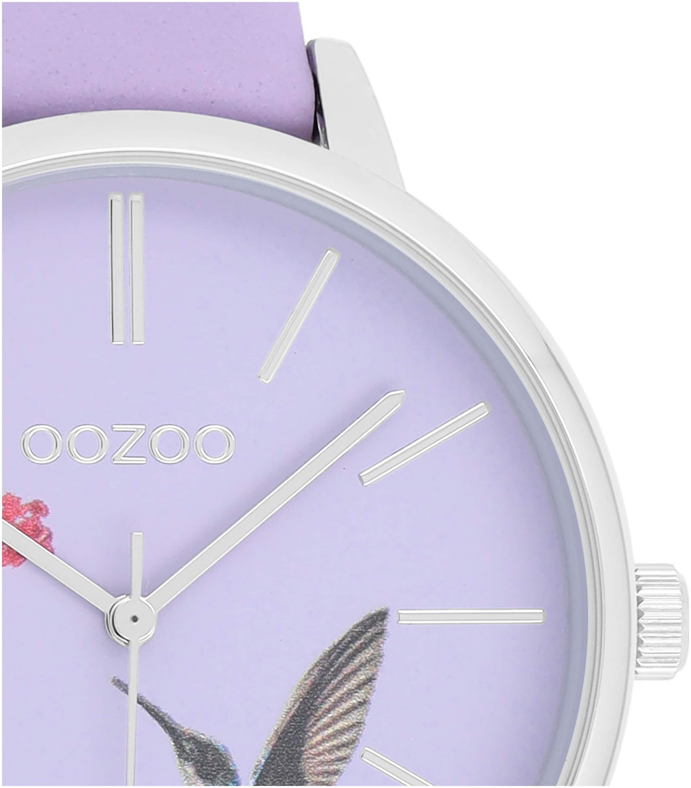 OOZOO Analog Watch in Purple
