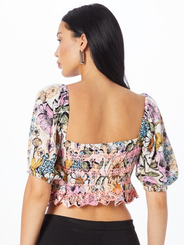 River Island Bluse i blandingsfarvet