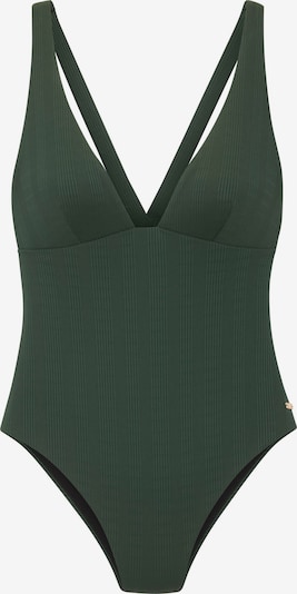 Copenhagen Studios Badeanzug in dunkelgrün, Produktansicht