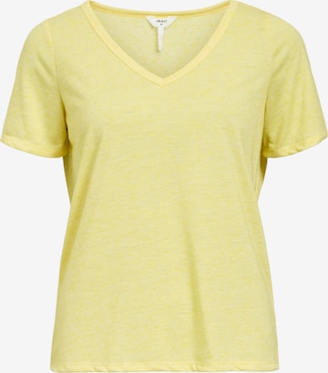 OBJECT Shirt 'THEA' in Gelb: Vorderseite