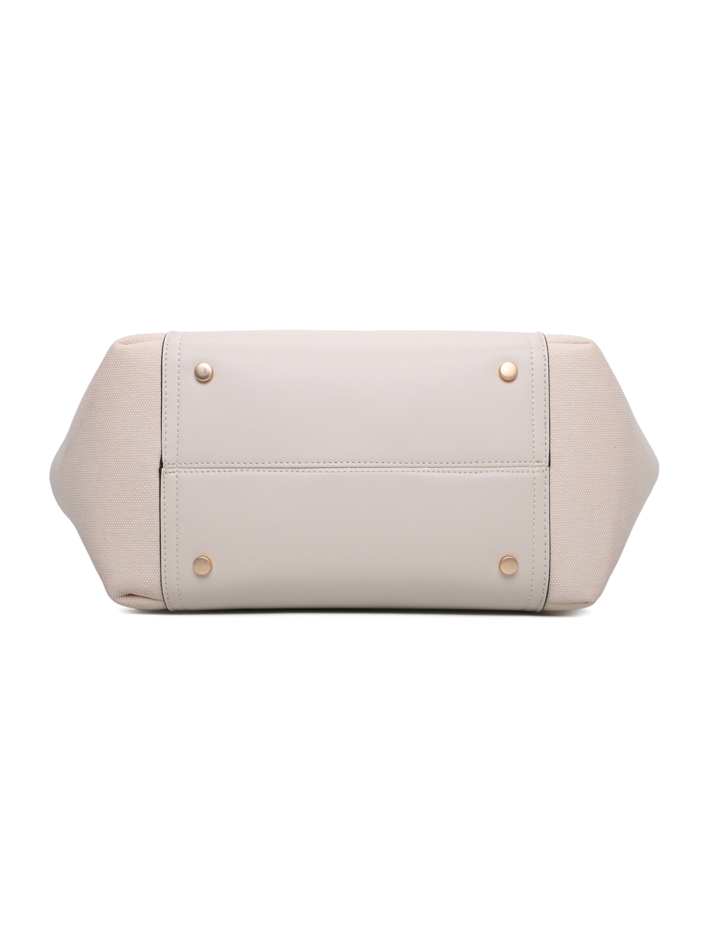 Borsa a spalla 'Borsa a Spalla Donna ALV Polyurethane con Zip e Tracolla Rimovibile' di ALV By Alviero Martini in bianco