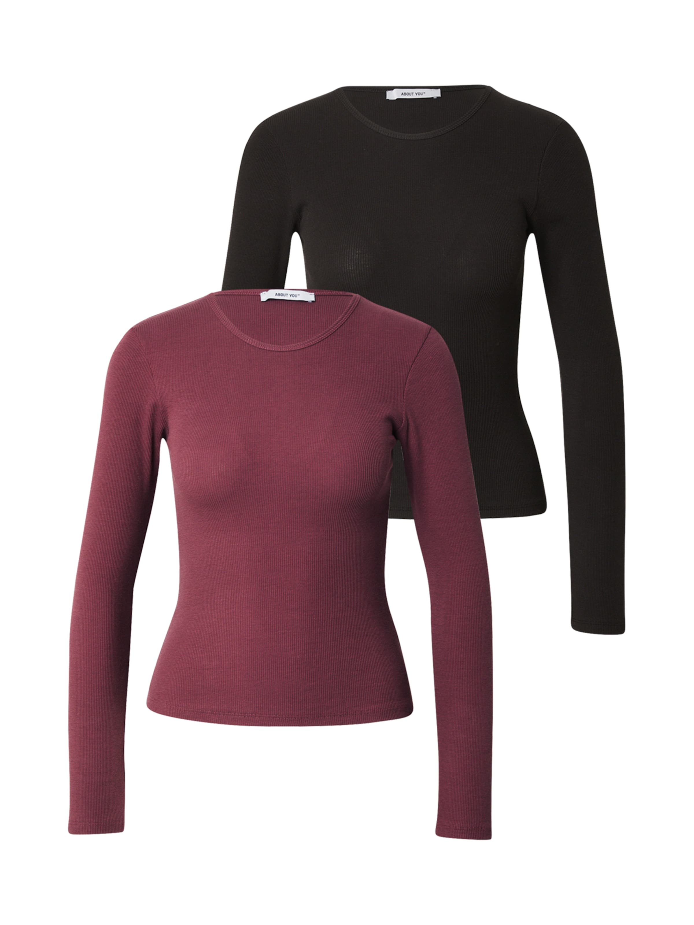 ABOUT YOU Μπλουζάκι 'Insa' σε λιλά: μπροστά