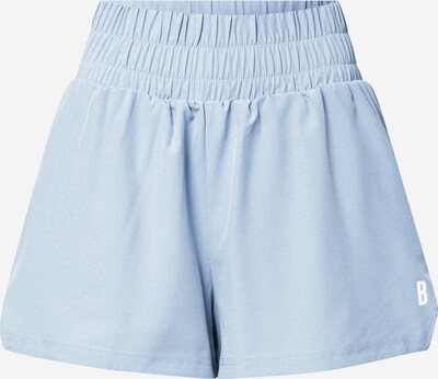 BJÖRN BORG Workout Pants in Smoke blue / White, Item view
