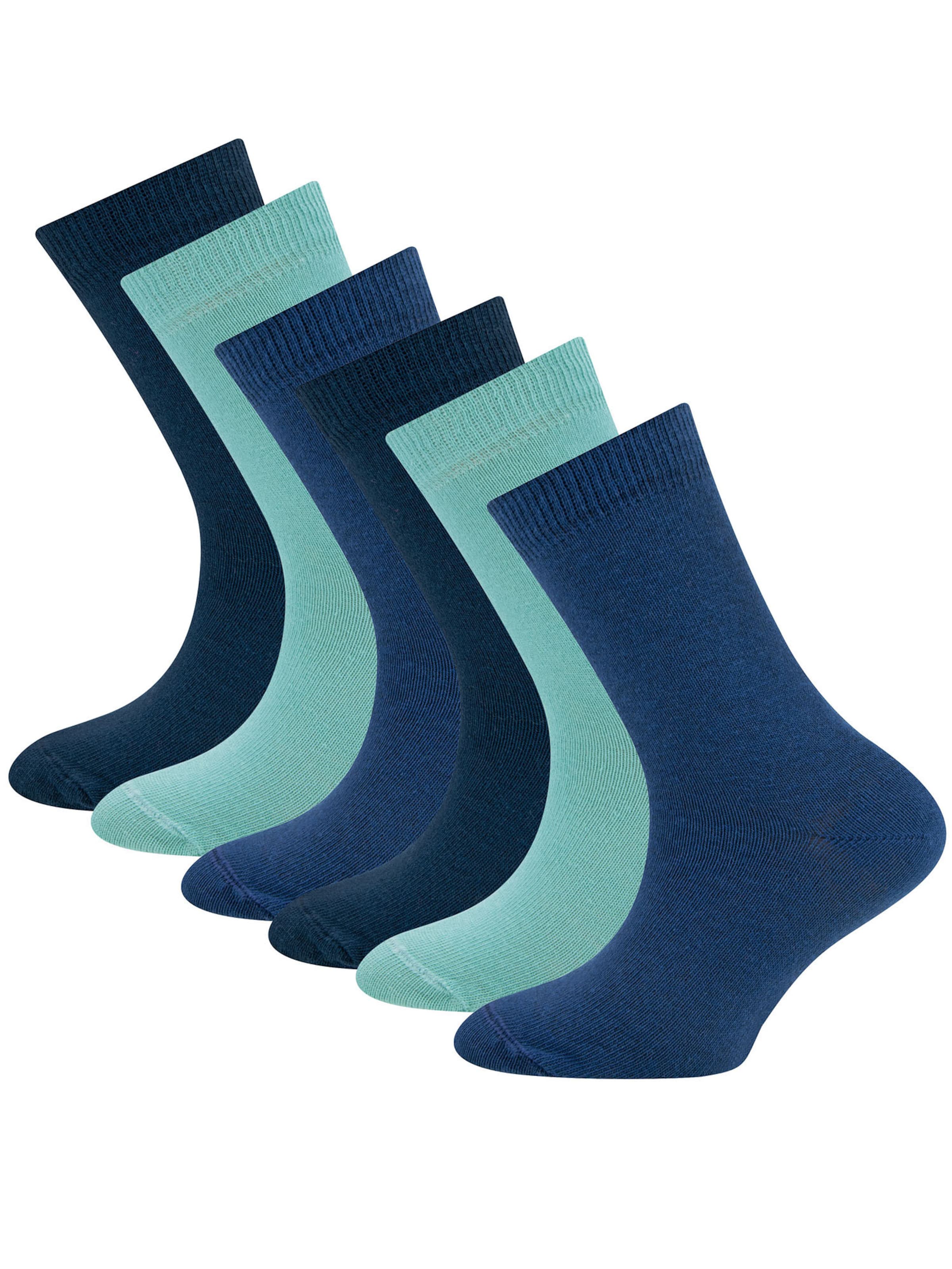 EWERS Socken in Blau: Vorderseite