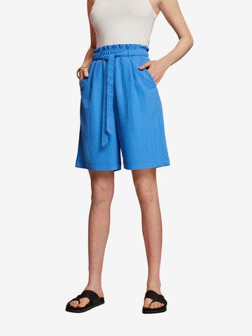 ESPRIT Wide Leg Hose in Blau