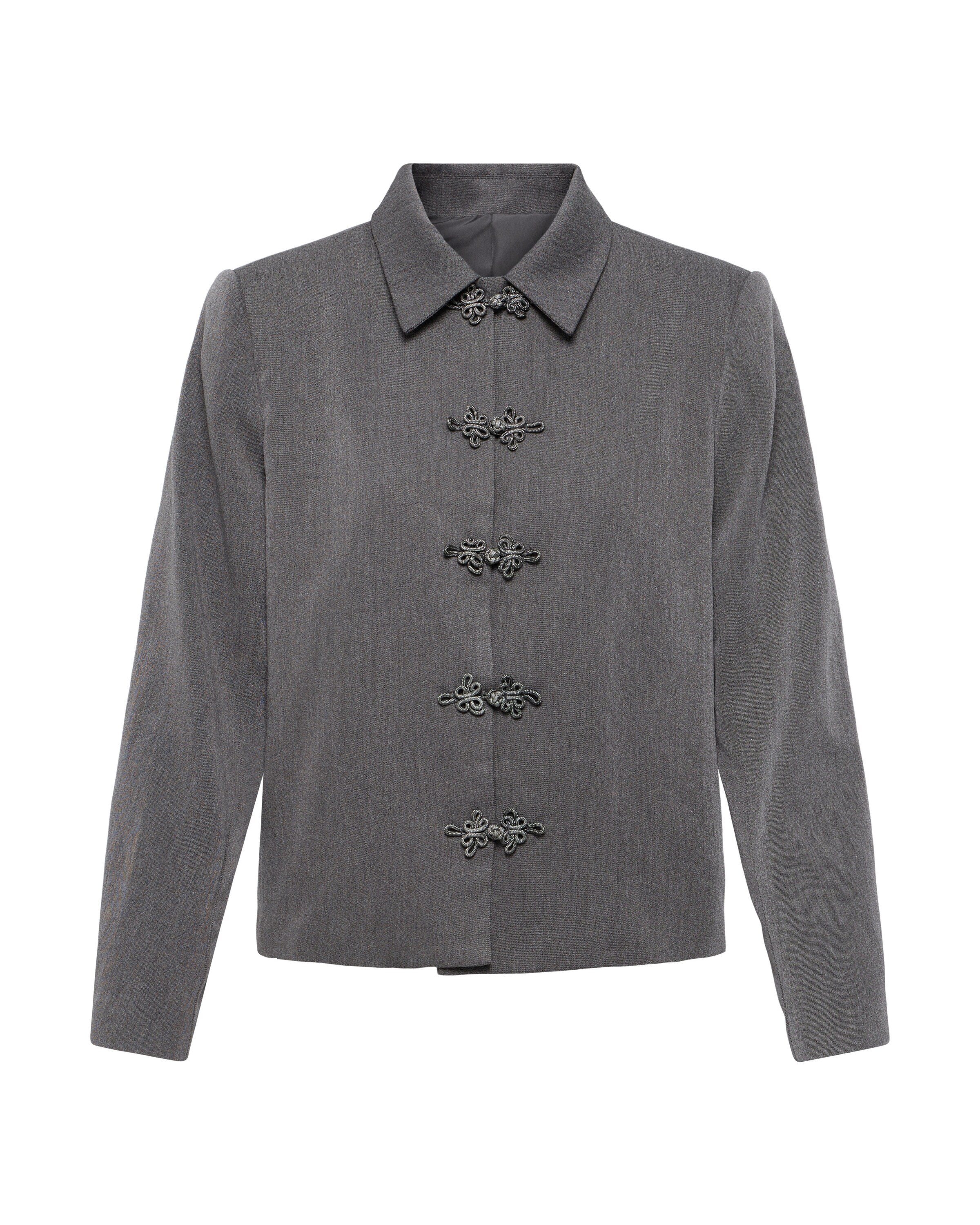 Fransa Blazer in 40 in grau, Produktansicht