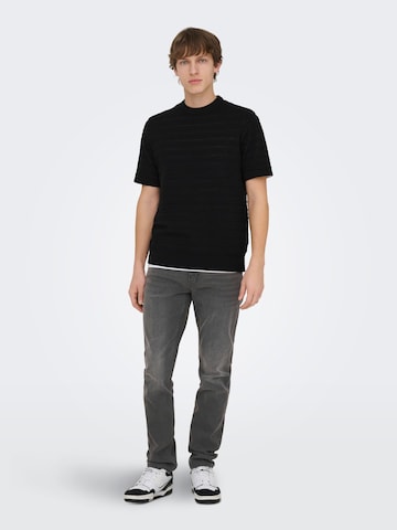 Only & Sons Slim fit Jeans 'ONSLoom' in Grey