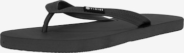 Virtus Sandale 'Keki' in Schwarz: Vorderseite