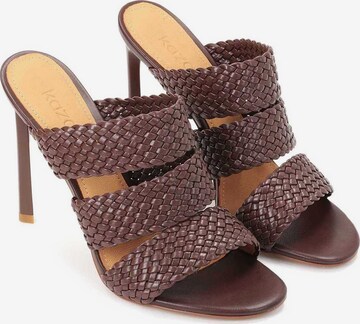 Mule Kazar en marron