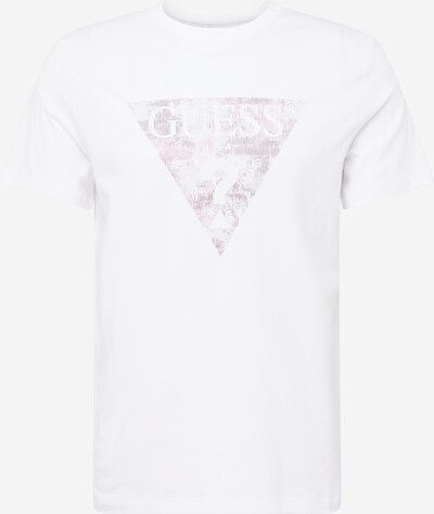 GUESS Shirt in Bordeaux / Light red / White, Item view