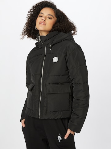 ABOUT YOU x INNA Winter Jacket 'Malin' in Black: front