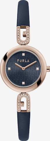 FURLA Analog Watch in Blue: front