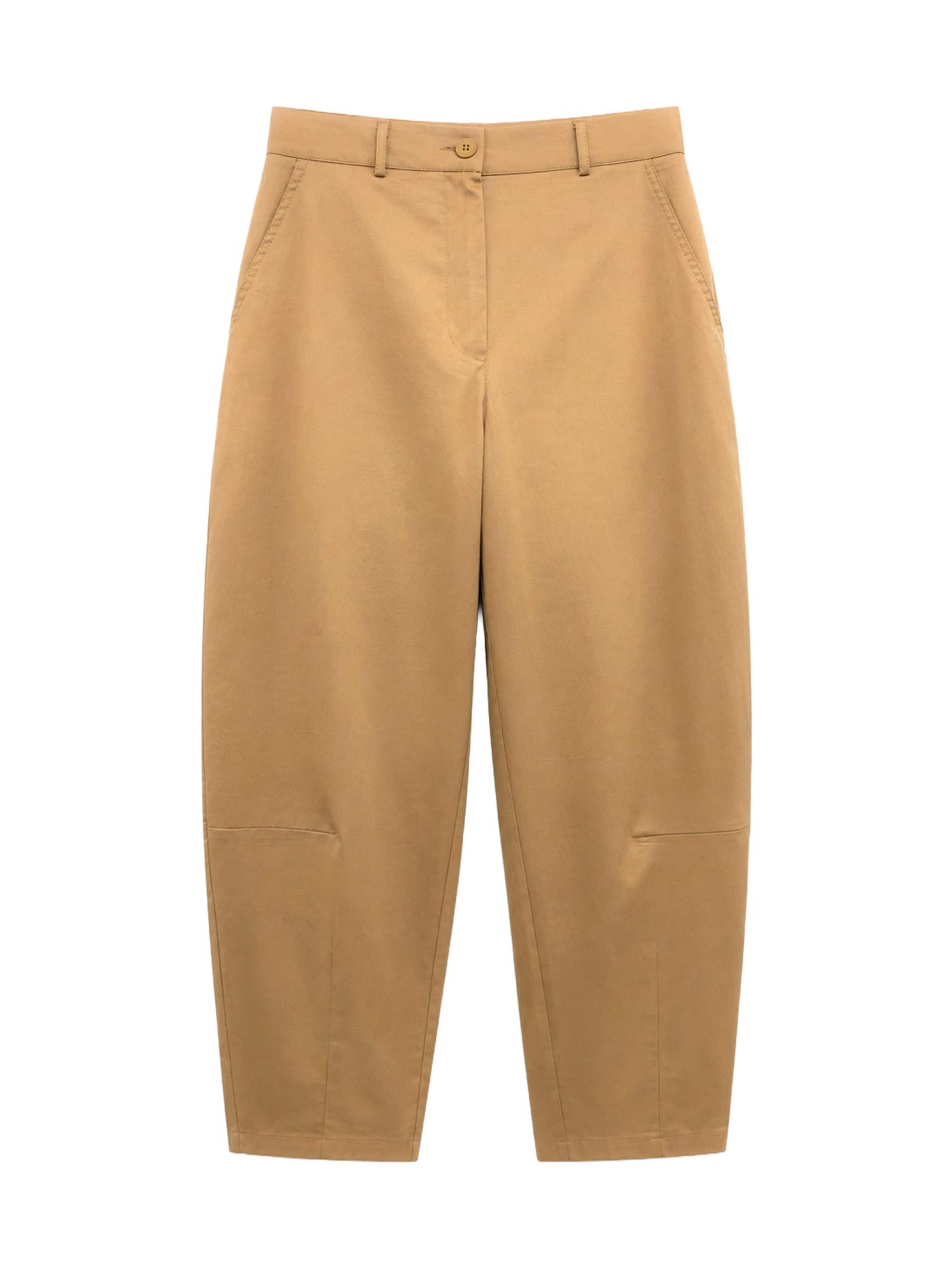 IMPERIAL - Barrel Pantalón en beige: frente