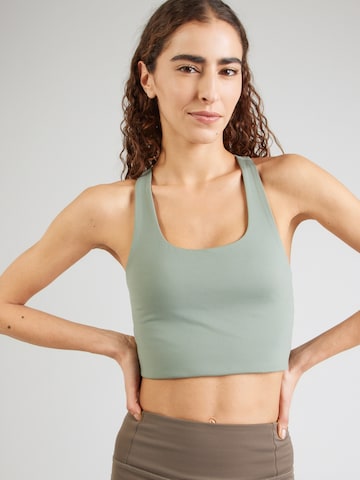 Girlfriend Collective Bustier Sports-BH 'PALOMA' i grøn: forside