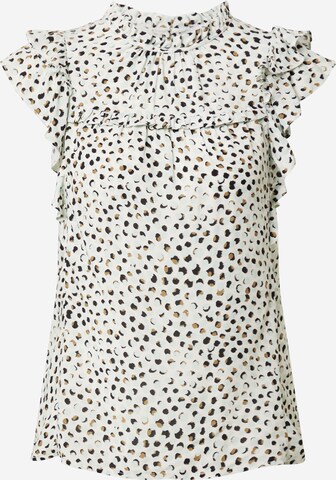 Aligne - Blusa en beige: frente