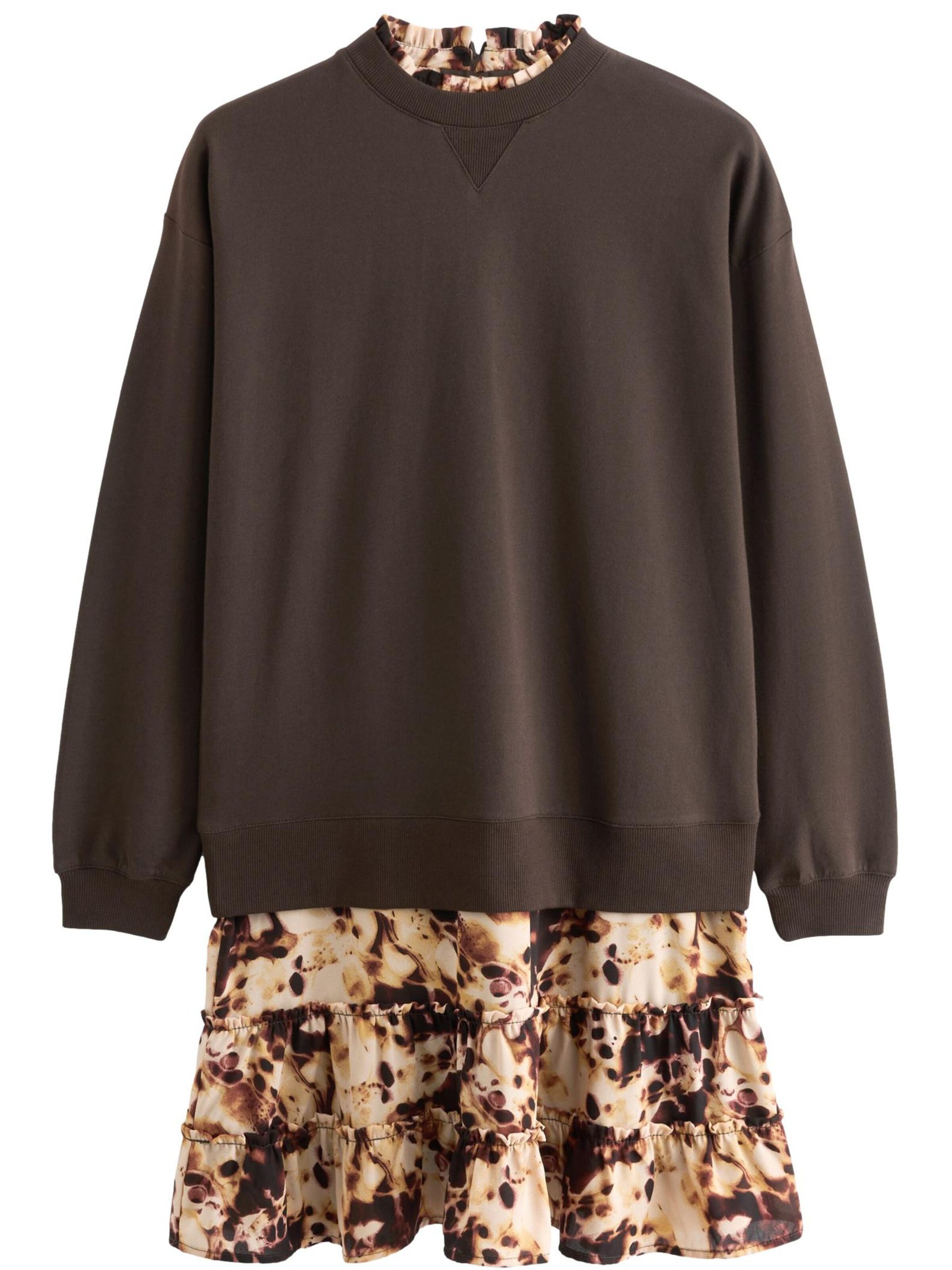 Next Kjole i brun: forside