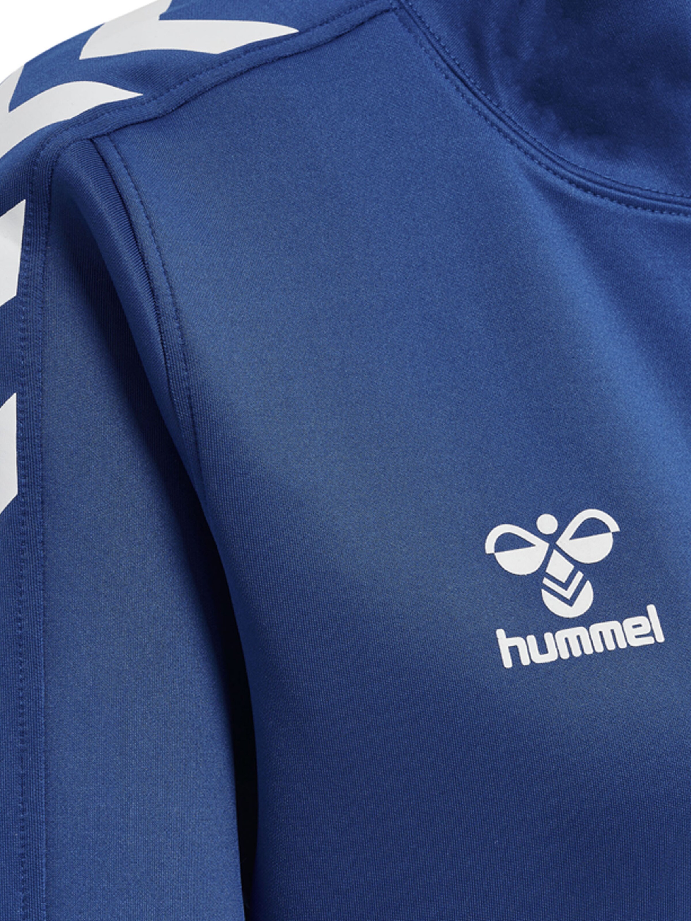 Hummel Sportssweatjakke i blå