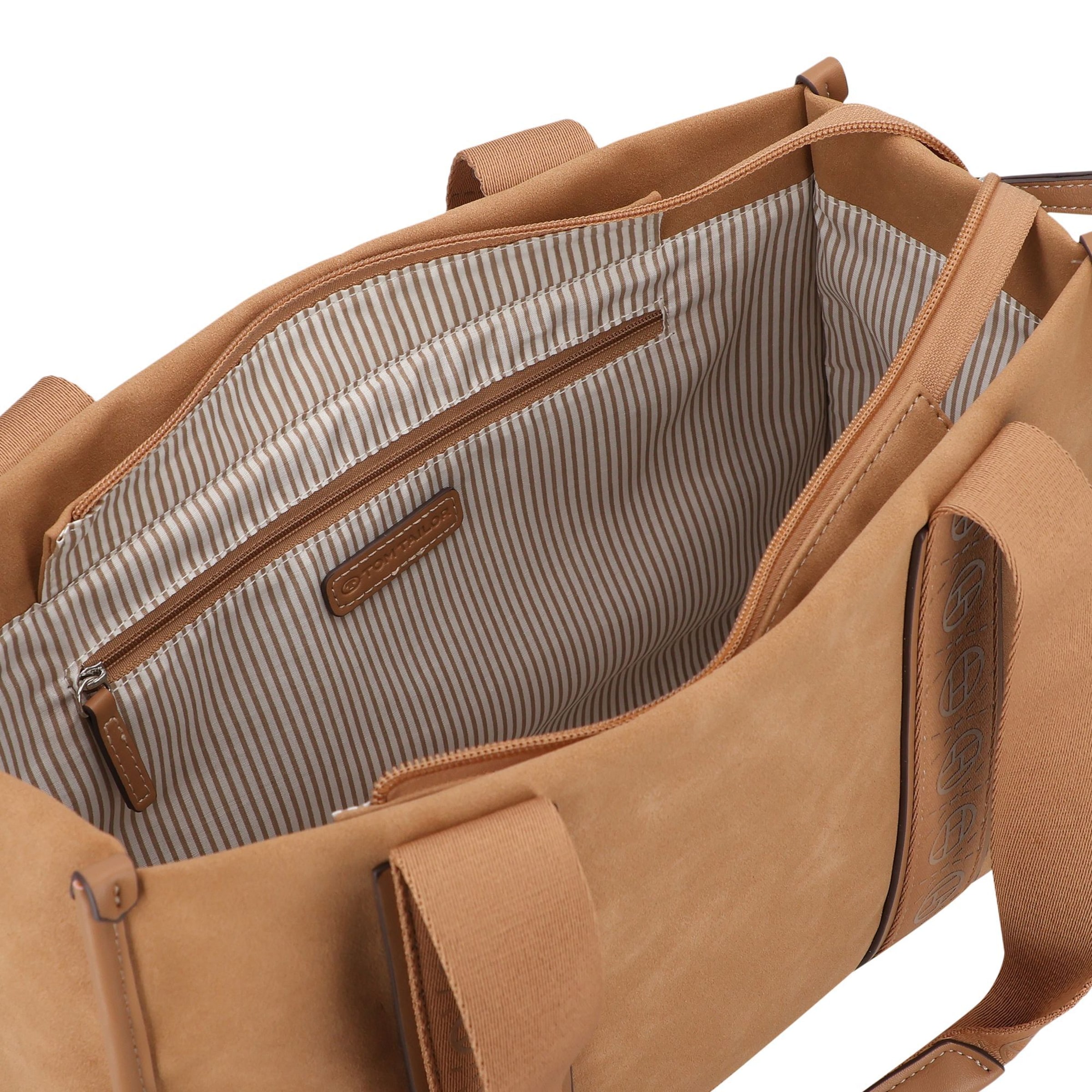 Sac bandoulière 'Yara' TOM TAILOR en marron