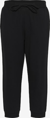 Pantalon 'Anne' Kaffe en noir : devant